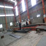 Q235 Construction Pre Fabricated Steel Buildings With Sandwich Panel Roof