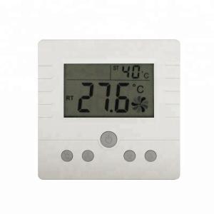 China 100-240V Fan Coil Unit Thermostat / AC Heating And Cooling Thermostat factory