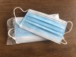 Folding Tie On Surgical Mask / Hospital Face Masks Antibacterial