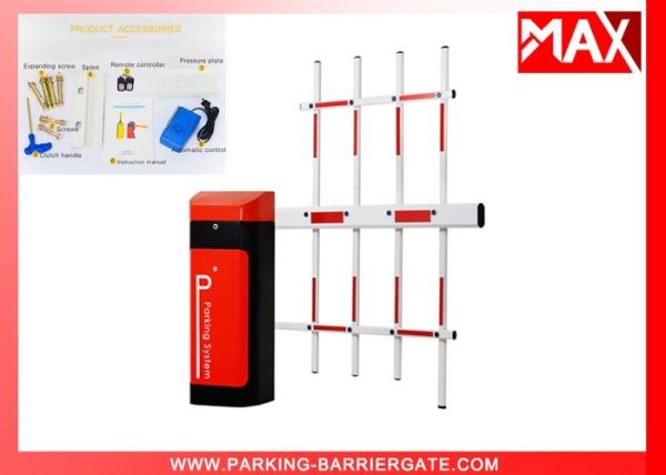 AC220V Motor Remote Control Car Park Barrier Gate For Toll System , Car Park