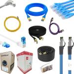 Cat5E Cat6 Ethernet Patch Cable 3M 1000Mbps With RJ45 Golden Plated Connector