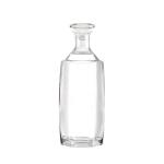 750ml Transparent Round Glass Liquor Wine Whisky Bottles for Customer Requiremen