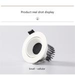 DALI Dimmable Ceiling 12W LED Spotlight 18W Consumption 24deg Ra90