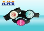 Custom logo Rfid Wristbands with epoxy coin , Contactless rfid bracelets