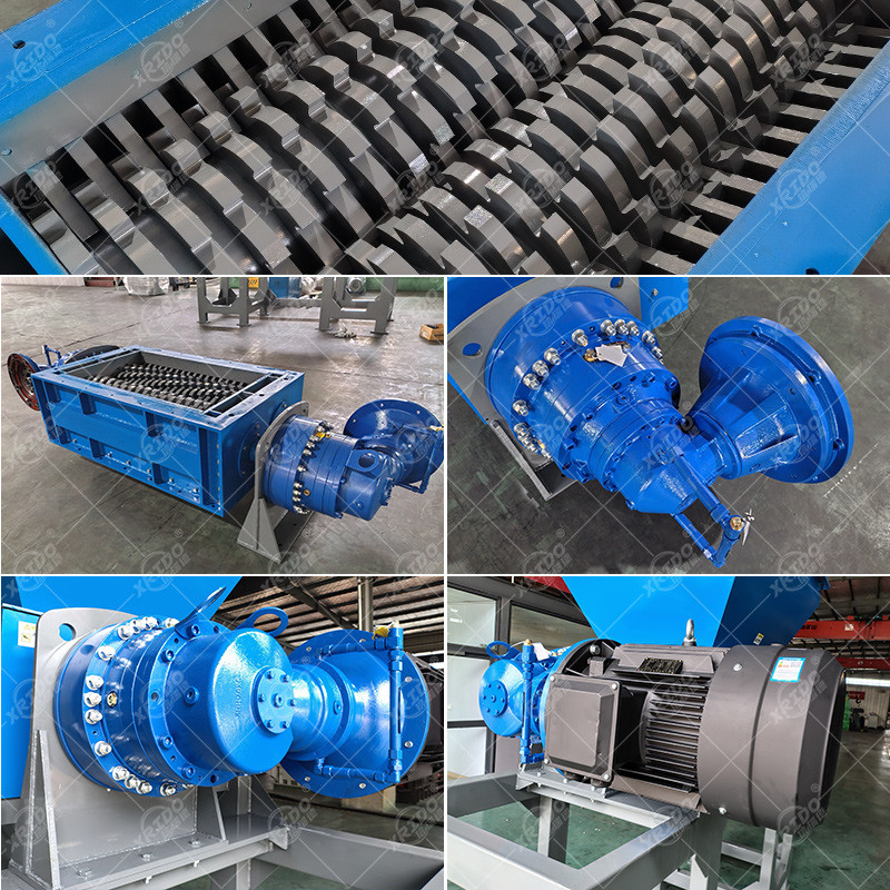MRF Shredder Machines For Material Recovery Facilities Waste Shredder Machine MRF Plant Solid Waste Displose Machine
