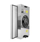 Fan Filter Unit FFU Clean Room Stainless Steel / Zinc Alloy Customizable Airflow