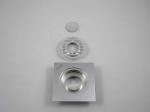 Chrome Plated Finishing Bathroom Hardware Sets Brass Floor Drain