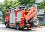 Sinotruk Sitrak 18m Aerial Ladder Rescue Fire Fighting Truck Price Specialized
