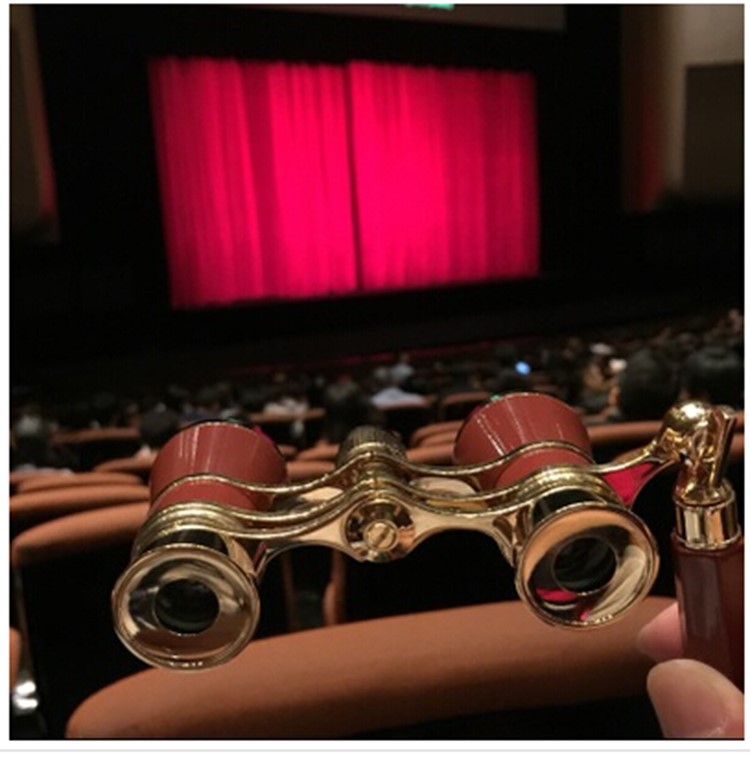 Portable Binoculars Opera Glasses Telescope Lightweight 3x25 Center Focus