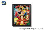 Cartoon One Piece Picture For Wall Decoration , 3d Flip Changing Picture /