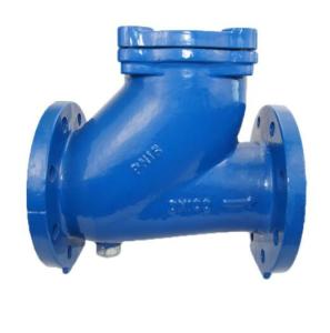 China Ductile Iron Nozzle Ball Check Valve DN 600 PN16 With Silence And Wafer factory