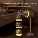 Air Cooling Fan With Light Rechargeable and Floor Standing Packing Size 345*235