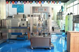 China Pump Cap Automatic Jar Capping Machines For Pet Bottles Adjustable Speed on sale