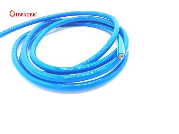 High Voltage Flexible Power Cable , Flex Electrical Cable 36 AWG MIN Halogen