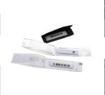 Customized logo cloth accessories sticker RF 8.2Mhz eas sewing woven label for