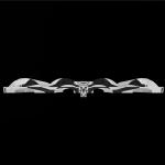3030/2835 50x50mm LED Light Lens With 90x120 Degree Beam Angle High Efficiency