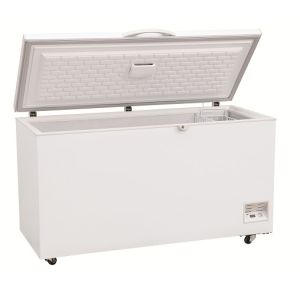 China Big Capacity Stainless Steel Chest Deep Freezer Commercial Top Door Adjustable Temp on sale