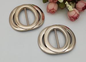 China Circular Shoes Belt Bags Sewing Craft Accessory Plastic Shoe Buckles,Not fade / keep color long time factory