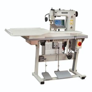 China Semi Automated Sleeve Setting Machine With Gathering Function on sale