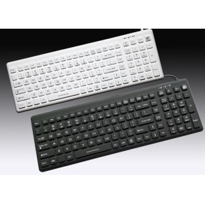 USB 110 Keys IP68 Waterproof Hygienic Keyboard