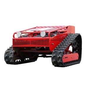 China 24v Brushless Motor Electric Automatic Lawn Mower Maximum Working Slope 45° HTM750 factory