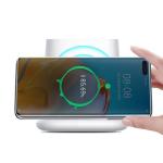 Dual USB Port 7.5W Desk Organizer Wireless Charger With Pen Holder