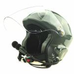 Powered paraglider helmet PPG helmet white Paramotor helmet 820g+/-50g EN966