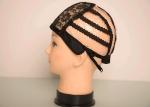 Lightweight Washable 20g Wig Net Cap , Invisible Wig Cap S M L Black Color