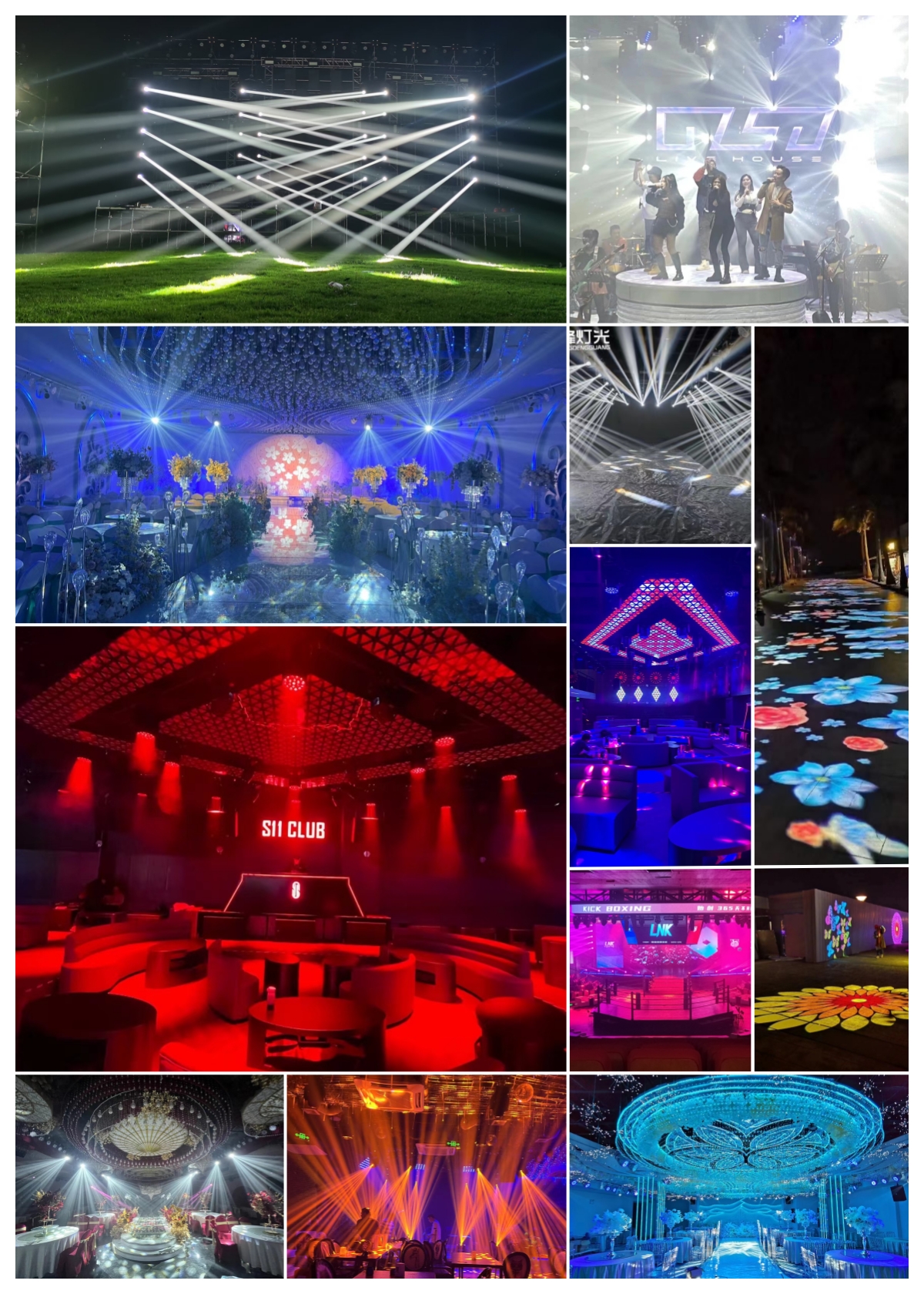 Support Dimmer Yes 19pcs Big Bee Eyes LED Moving Head Beam Light for DJ Equipment