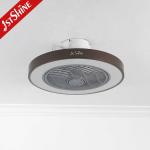 Quiet Sleep Mode 20 Inch LED Ceiling Fan with Low Profile Design and 3 Color