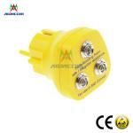 Glossy Dull ABS EURO Antistatic Earth Bonding Plug