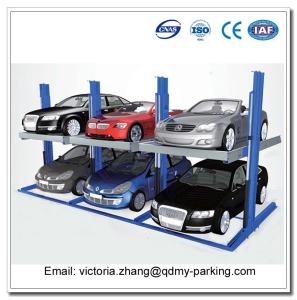 China For Sale! 1+1 Vertical Stacker Parking Lifts for 2 Vehciles Hydraulic Car Parking System factory