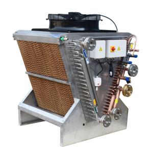 China V Type Adiabatic Water Spray System Epoxy Aluminum Fin Dry Fluid Cooler factory