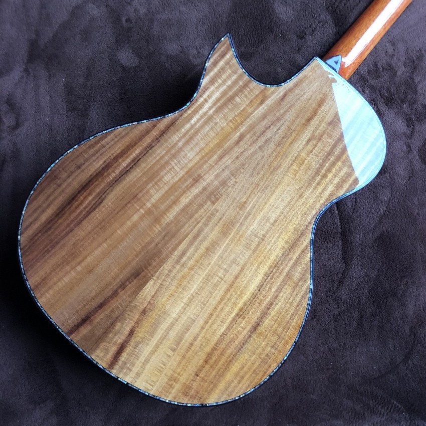 Custom 2021 New Style GPS14 with Angle Cut Corners Real abalone Inlay KOA Wood Acoustic Guitar
