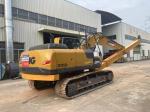 Practical 14m Telescopic Excavator Arm , Hitatchi ZX200 Construction Equipment