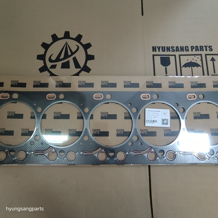 Cylinder Head Gasket 6745-11-1810 6745111810 6745-11-1811 6745111811 For SAA6D114E