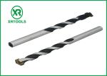 Black Bright Cobalt Drill Bits For Metal , Milled Flutes Concrete Drill Bit