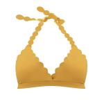 Comfortable Halter Womens Seamless Bra Sexy 80B 85C 3/4 Cup Shape