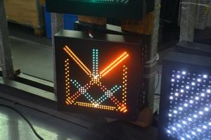 China 5mm Chips DIP LED Traffic Message Board intersection lane control sign factory