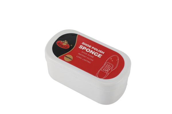HY-342 Shoe Shine Sponge Round At Both Ends Leather Shoes Quick Shine Instant