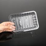 Eco- friendly Disposable fresh food tray PET MAP TRAY