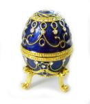 Faberge Easter Eggs Russian Royal Enamel Box Jewellery Box Holder Faberge Egg