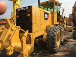 Used Caterpillar 140H Motor Grader 21T weight 3176C engine with Original Paint