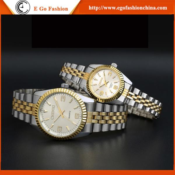 004C Your Logo Customized Watch Tone Colored Watch Couple Watch Quartz Watches