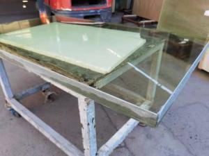 China 8mm Thickness X Ray Lead Glass 1.7mmpb Shielding Ct Room Installation factory