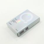 White Cardboard Holographic Film Paper Cosmetic Box Packaging CMYK Custom Logo