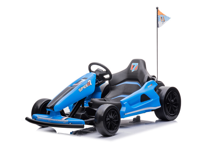 Direct Sale 12V/24V Electric Kart for Kids 2-4 Years Blue/Red/Yellow/White/Pink/Gray