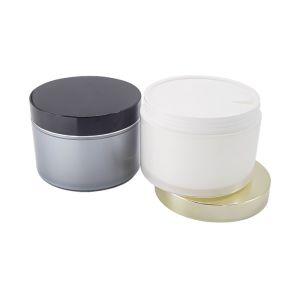 China 500g Screw Lid Cap Oem Odm Empty Face Cream Containers on sale