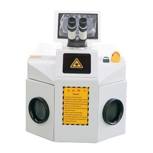 China 200w 300W Mini Desktop Gold Silver Glass Metal Jewelry YAG Laser Welding Machine with Cooling Method Water Cooled factory