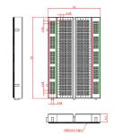 Education Full Nickel 8.3x5.5cm Breadboard 400 Points